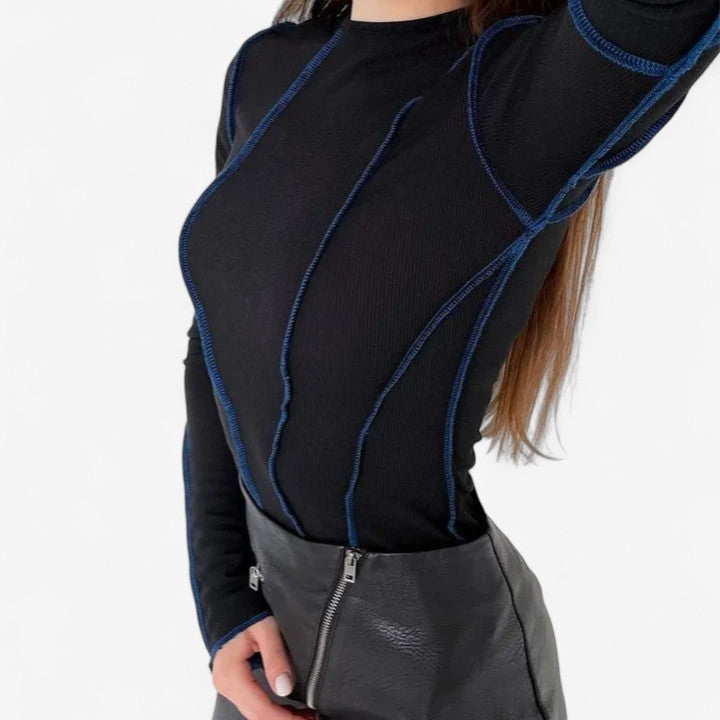 Imona | Bequemes Langarmshirt