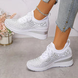 Giselle – Orthopädische Sneakers mit funkelnden Strasssteinen