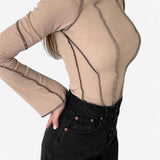 Imona | Bequemes Langarmtop