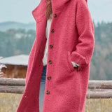 AMELIE - Stilvolle lange Winterjacke