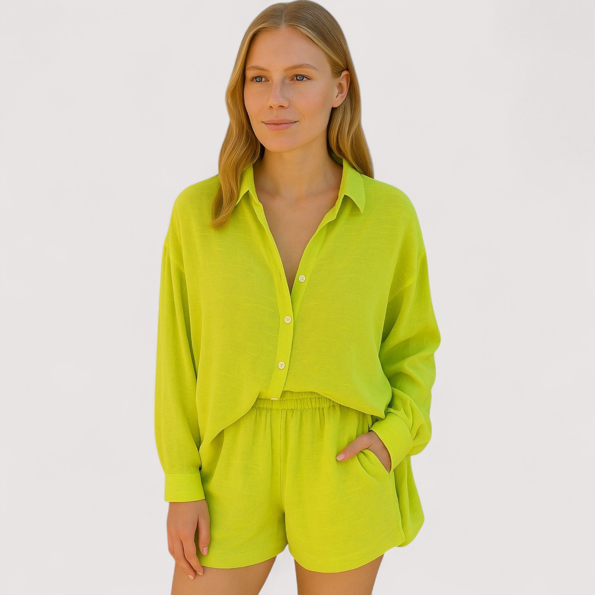 Helene™ | Shirt and Shorts Set