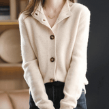 Anny - Luxuriöser Cashmere Strickcardigan