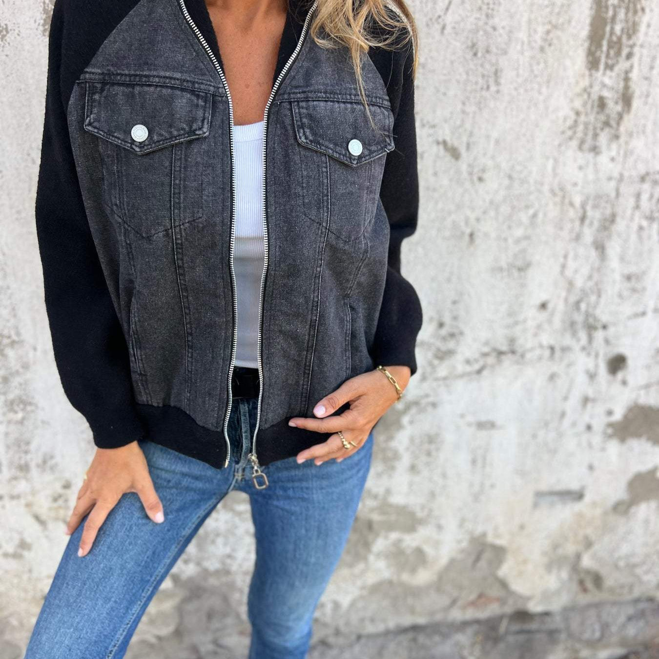 Zoe™ - Stylische Jeansjacke