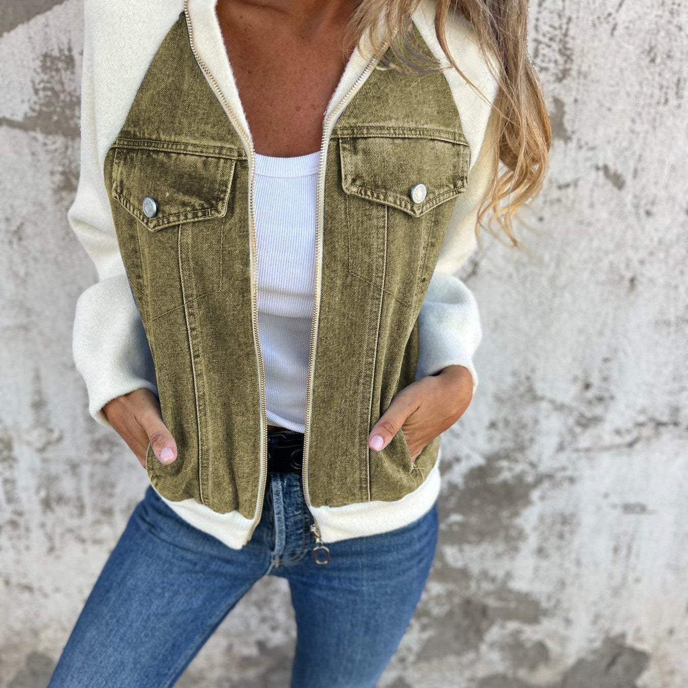 Zoe™ - Stylish Denim Jacket