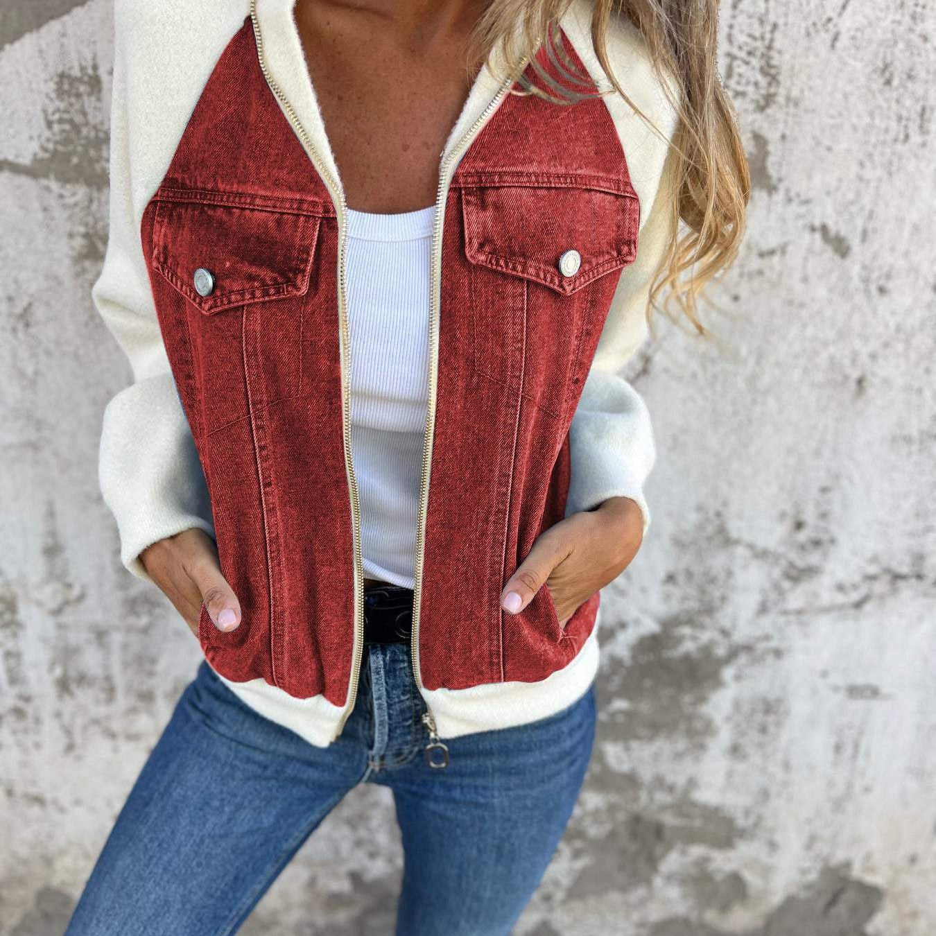 Zoe™ - Stylish Denim Jacket