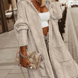 Jelone - Langer Kapuzencardigan