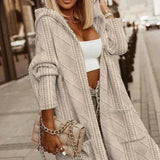 Jelone - Langer Kapuzencardigan