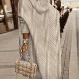 Jelone - Langer Kapuzencardigan