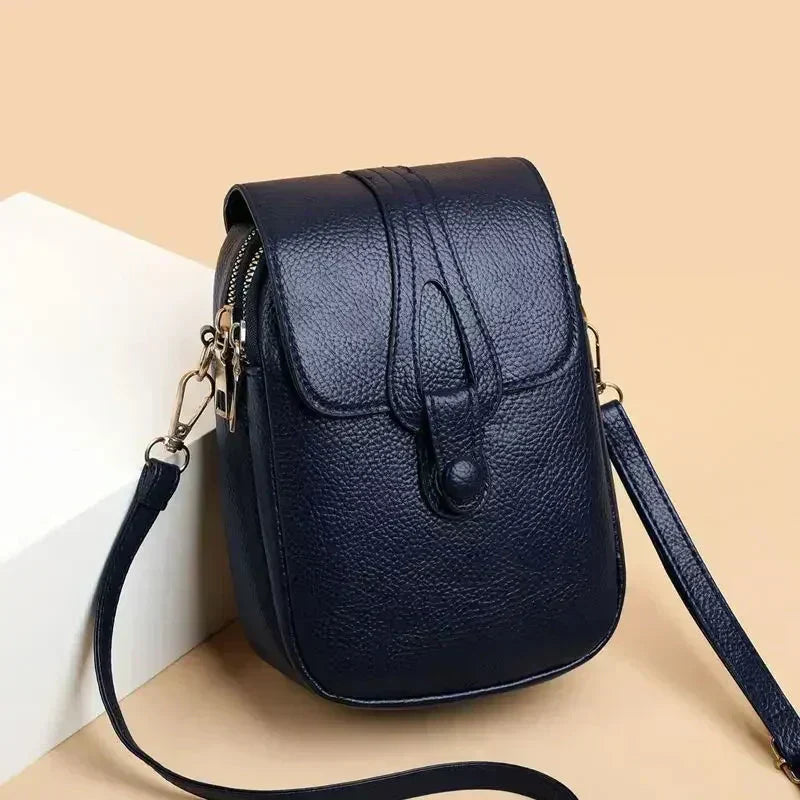 Noora™ | Retro Lederhandtasche
