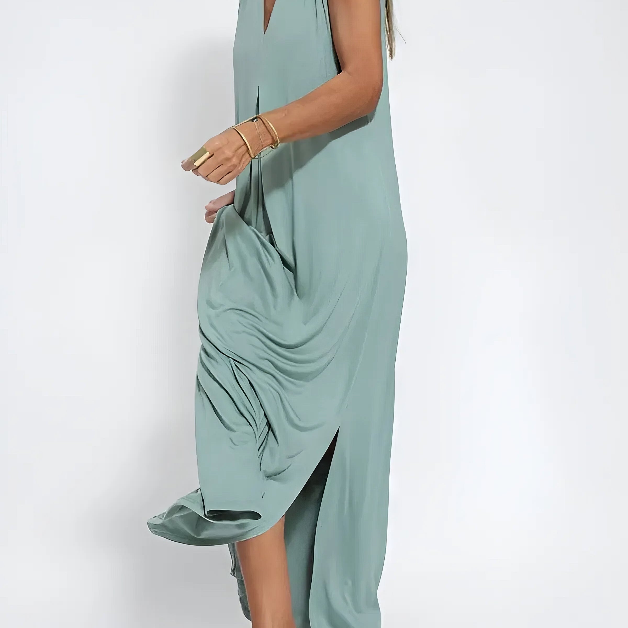 Claire | Elegantes langes Kleid
